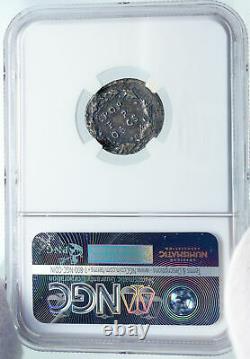 Claudius Très Rare Denarius 49ad Ancient Silver Roman Coin Ngc Certifié I86171