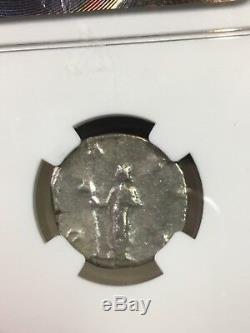 Coins Romaines Collection Argent Et Bronze Trajan Ad 249 Ngc Très Fin
