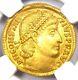 Constantius Ii Av Solidus Gold Roman Coin 337-361 Ad Certifié Ngc Choice Au