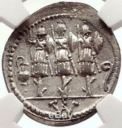Dictateur Sulla Son Argent République Romaine Monnaie Pour Le Grand Pompée Ngc I69580