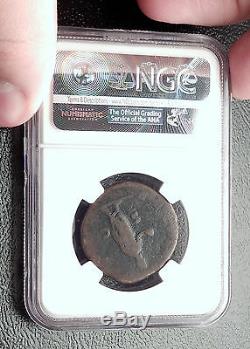 Didius Julianus 193ad Sestertius Rare Authentique Pièce De Monnaie Romaine Antique Ngc Vg I61928
