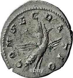 Diva Mariniana Sur Peacock Valerian I Épouse Ancien Argent Roman Coin Ngc I61062