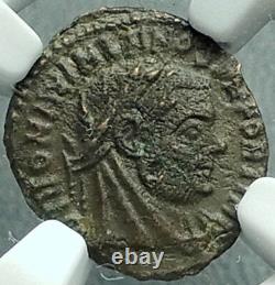 Divus Maximien Sous Constantin I 317ad Monnaie Romaine Antique Lion Ngc Châu I66370