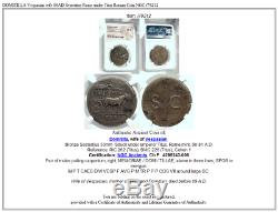 Domitilla Vespasien Femme 80ad Sestertius Rome Sous Titus Roman Coin Ngc I79212