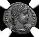 Empire Romain. Constans, 337-350 Ap. J.-c. Æ Nummus, Soldats Avec étendards, Ngc Ms
