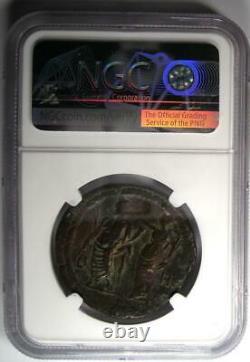 Égypte Romaine Alexandria Trajan Ae Drachm Coin 114 Ad Certifié Ngc Choice Vf