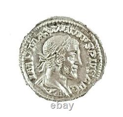 Empereur Romain Maximinus I Argent Denarius Coin Ngc Certifié Ua Avec Histoire