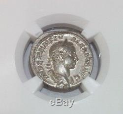 Empire Romain Alexandre Sévère, Ad 222-235 Ar Denarius Coin