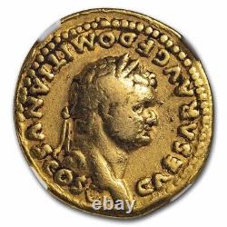 Empire Romain Av Aureus Domitian (81-96) Ch F Ngc (ric II 1080) Sku#253922