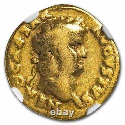 Empire Romain Av Aureus Nero (54-68 Après Jc) Vg Ngc (ric I 59) Sku#250657