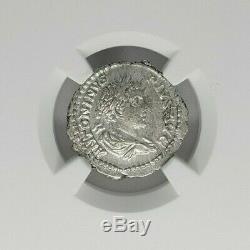 Empire Romain Caracalla Ad 198-217 Coin Stache De Ngc Au Rév Tye # 5004