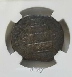 Empire Romain Marcus Aurelius Sestertius Ngc Choice Fine Ancient Coin