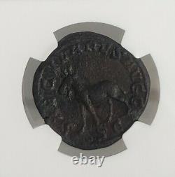 Empire Romain Philip II Saecular Games Sestertius Ngc Choice Vf Coin