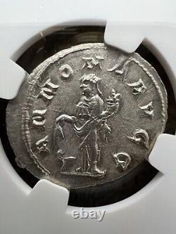 Empire Romain, Philippe Ier, Ar Antoninianus. Ngc Ch Au 5/5 4/5, Pièce D'argent Antique
