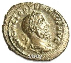 Empire Romain Pupienus Ar Denarius Coin 238 Ad Certifié Ngc Au (certificat)