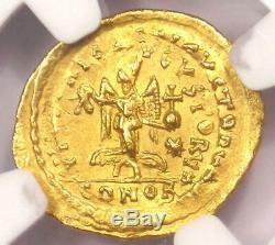 Empire Romain Zeno Av 474 Tremissis Monnaie Ad Certifié Ngc Choix De L'ua