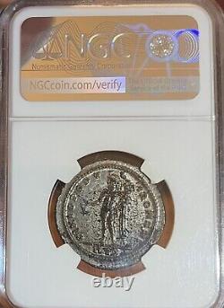 Empire romain 305-311 ap. J.-C., pièce de monnaie ancienne BI Nummus pour Galère, évaluée par NGC en AU