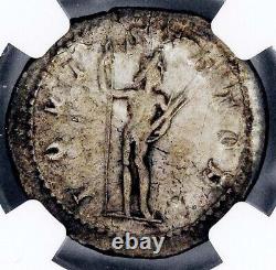 Empire romain Gordien III 238-244 après J.-C. Pièce de monnaie en argent AR Double Denarius Rare CH VF