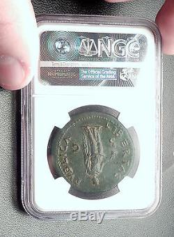 Galba 68ad Sestertius Ngc Certifié Xf Rare Authentique Pièce De Monnaie Romaine Antique I60510