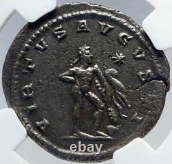 Gallienus Authentique Ancien 262ad Antioch Roman Coin Farnèse Hercules Ngc I82905