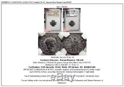 Gordian I Africanus 238ad Certifié Par Le Ngc Ch Au Monnaie Romaine En Argent Antique I58298