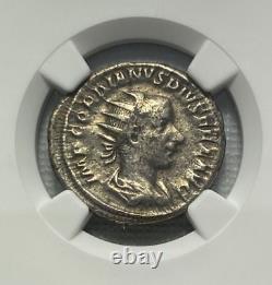 Gordian Iii, Ad 238-244 Empire Romain Ar Double-denarius Coin Ngc Choice Vf