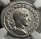 Gordian Je Africanus 238ad Tres Rare Argent Antique Roman Denarius Monnaie Ngc Ch Au
