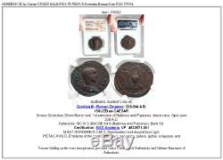 Gordien III César Sous Balbin Pupienus Sestertius Romaine Monnaie Ngc I75092