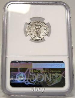 Gordien Iii. Salus Nourrissant Le Serpent. Ngc Certified Choice Xf Roman Empire Coin