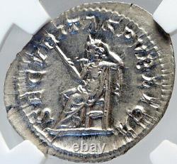 Gredian III Ancien Authentique 240ad Argent Pièce Romaine Securitas Ngc Ms I82895