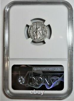 Hadrain Empereur Romain Ad 117 Ancient Silver Denarius Coin Ngc Certified Vf
