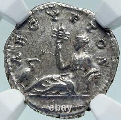 Hadrian Voyage À Egypt Ancien 134ad Argent Roman Coin Ngc I86627
