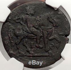 Hadrian's Lover Antinous 134 Ad Ngc Certifié Vf Alexandrie Antique Roman Coin