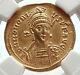 Honorius Authentique Ancien 408ad Véritable Originale Or Roman Coin Ngc I71692
