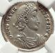 Ii Constantius 355ad Sirmium Argent Siliqua Antique Romaine Monnaie Couronne Ngc I68547