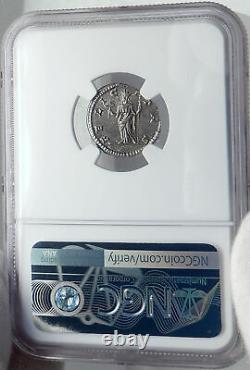 Julia Donna Authentic 196ad Rome Ancien Argent Roman Coin Felicitas Ngc I82588