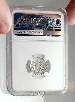 Julius Caesar 46bc Vercigetorix Gagnez Venus Ngc Certified Silver Roman Coin I75090