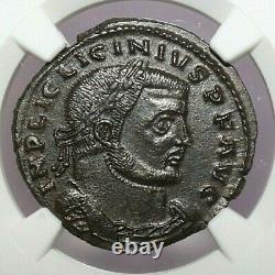 Licinius I Ngc Au Ancient Roman Coin Ad 308-324 Bi Réduction Nummus A768