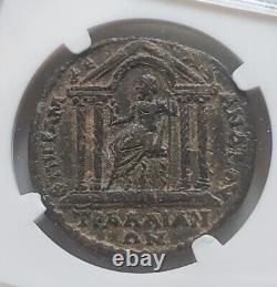 Lydia, Tralles Commode Ae34 Ngc Choice Vf Ancient Coin Rare! Romain