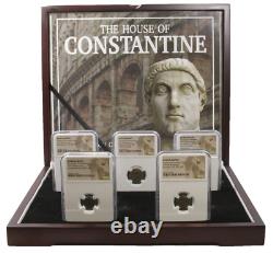 Maison de Constantin NGC VF Deluxe Constantin I et II Crispus Constantius Constans