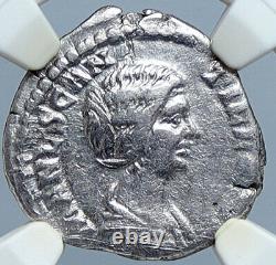 Manlia Scantilla Épouse De Didius Julianus 193ad Argent Roman Coin Ngc Vf I59096