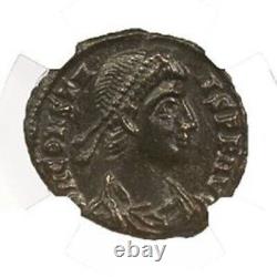 NGC (AU) Monnaie romaine en bronze de Constans I (337-350 apr. J.-C.) NGC Pièce presque non circulée