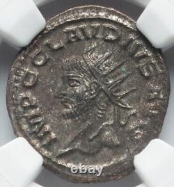 NGC Ch AU Claudius II 268-270 AD Empire romain Bi Denarius Coin RARE LEFT FACING 


<br/>  <br/>(Note: 'NGC Ch AU' refers to the coin's grade and certification by Numismatic Guaranty Corporation, and '268-270 AD' refers to the reign of Emperor Claudius II in the Roman Empire.)