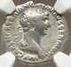 Ngc Ch F Trajan César 98-117 Ap. J.-c., Empire Romain Ar Denier, Pièce D'argent De Rome