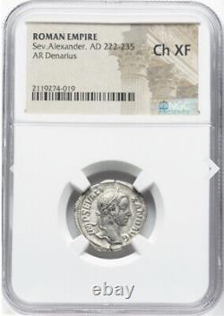 NGC Ch XF 222-235 Severus Alexander Empire Romain César Denarius Coin High Grade 

<br/> 
 <br/>		(Note: The translation may vary depending on the specific context and meaning of the title)