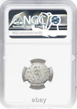 NGC Ch XF Maximinus I 235-238 AD, Pièce de monnaie en denier de l'Empire romain, HAUTE QUALITÉ