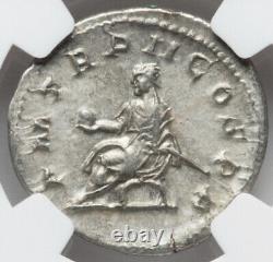 NGC Ch XF Philippe I l'Arabe 244-249, Empire romain AR Double Denarius Rome Pièce