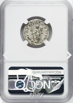 NGC Ch XF Philippe l'Arabe 244-249, Empire romain, pièce de monnaie AR Double Denarius de Rome