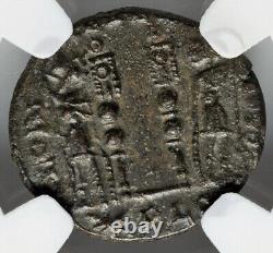 NGC MS Constance II, fils de l'empereur Constantin Empire romain 337-361 ap. J.-C. pièce de monnaie Bi Nummus