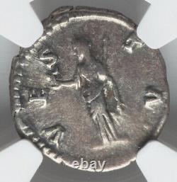 NGC VF Faustina I Sr l'Aînée, épouse de Pius 138-140/1, pièce de monnaie de l'Empire romain, PATINÉE